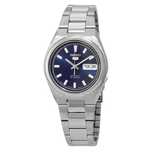 Seiko 5 Stainless Steel Blue Dial Automatic SNKC51 SNKC51J1 SNKC51J Men's Watch