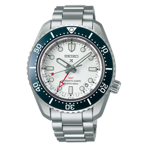 Seiko Prospex SBEJ029 Silver Diver Scuba Divers 1968 Heritage GMT mens