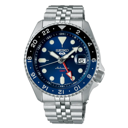 SBSC003 Batman Seiko 5 Sports with GMT 4R34 Cal