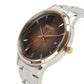 Seiko Watch Quartz Analog Brown Silver SGEH90P1