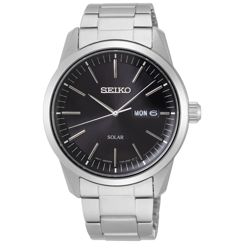 Seiko Solar Men's Watch SNE527P1 Black