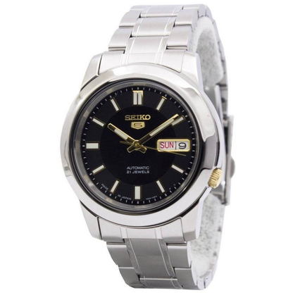 Seiko 5 Automatic 21 Jewels Japan Made SNKK17 SNKK17J1 SNKK17J Men's Watch
