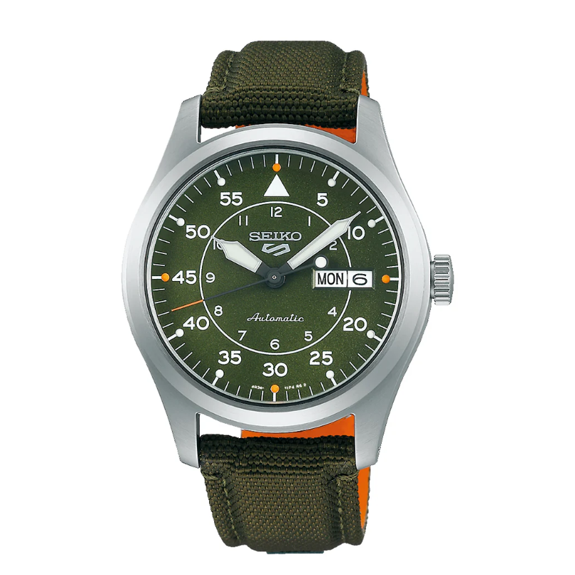 Seiko 5 Sports Field Military Flieger Automatic SRPH29 SRPH29K1 SRPH29K 100M Men's Watch