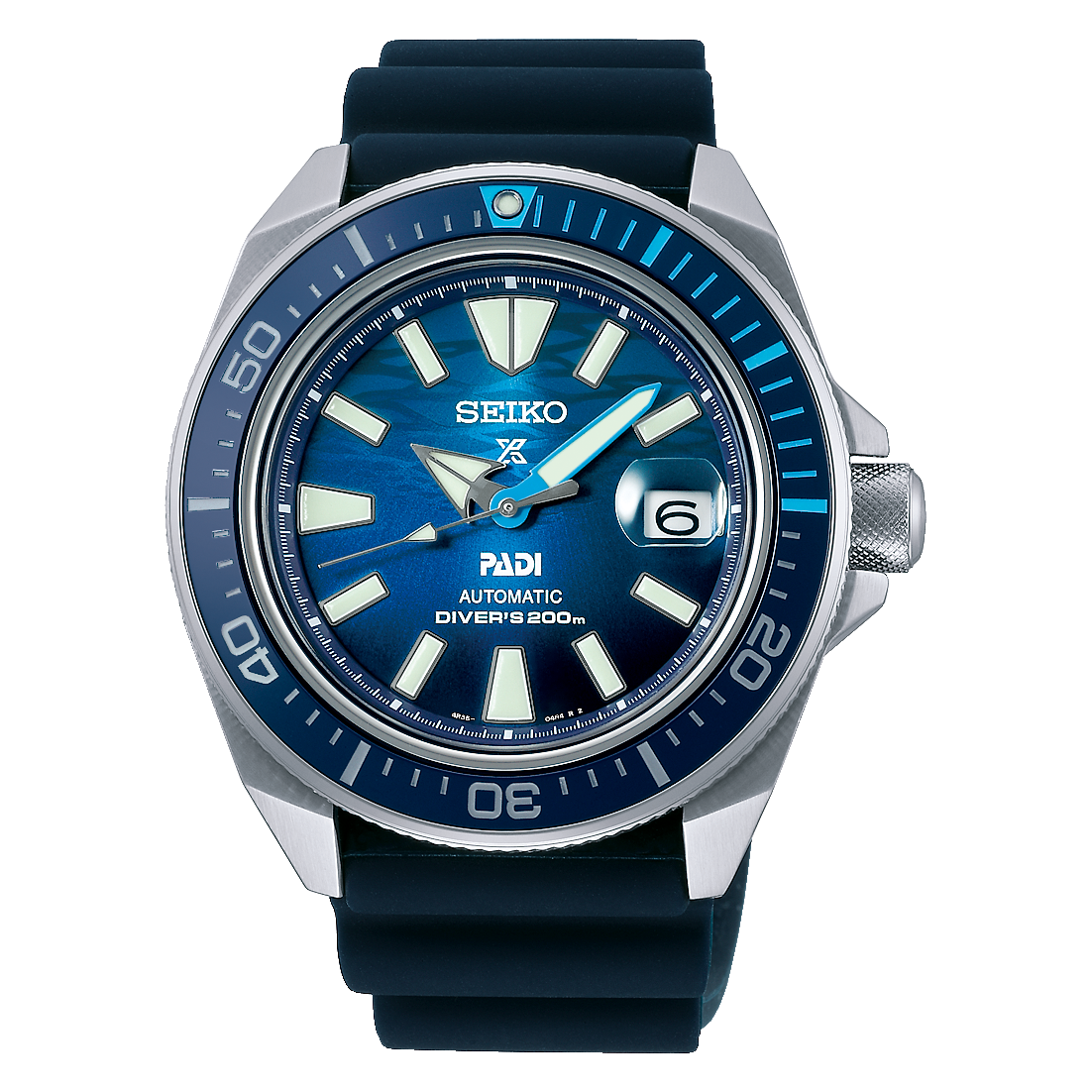 Seiko SRPJ93J PADI "Great Blue" King Samurai