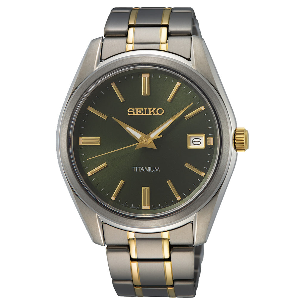 Seiko Classic Green Men's Watch - SUR377