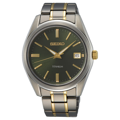 Seiko Classic Green Men's Watch - SUR377