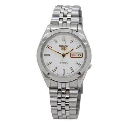 Seiko 5 Automatic White Dial Men's Watch SNXB71J5